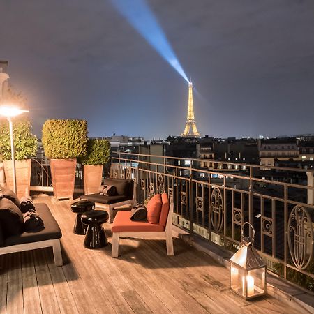 Hotel Marignan Champs-Elysees Paris Exterior foto
