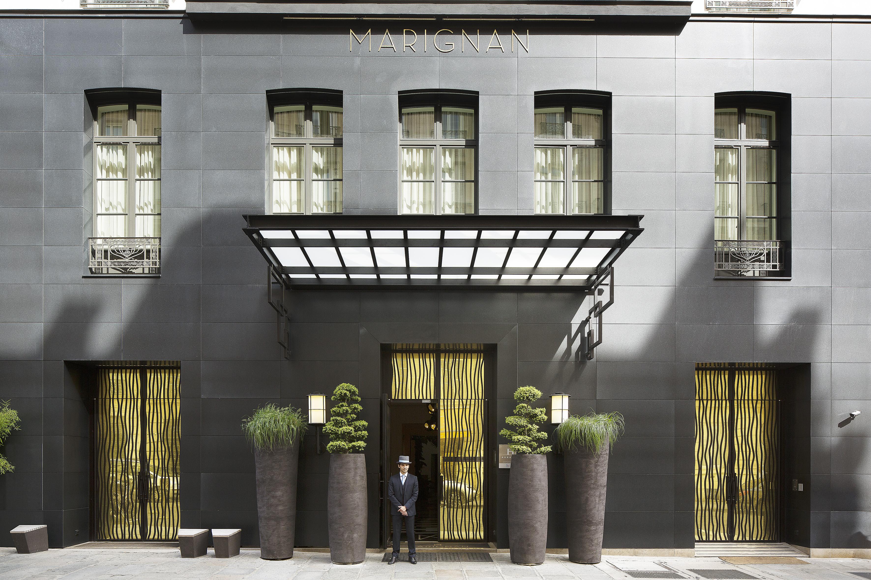 Hotel Marignan Champs-Elysees Paris Exterior foto